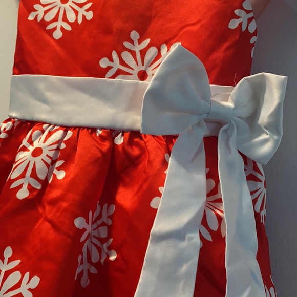 Size 5 kids, Snow Flake red and white - Picture 2 of 4
